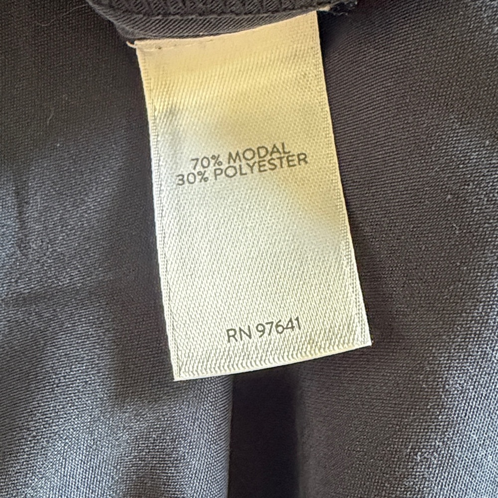 J. Jill Wide Leg Modal Crop Pants Navy XL Petite - Picture 6 of 6